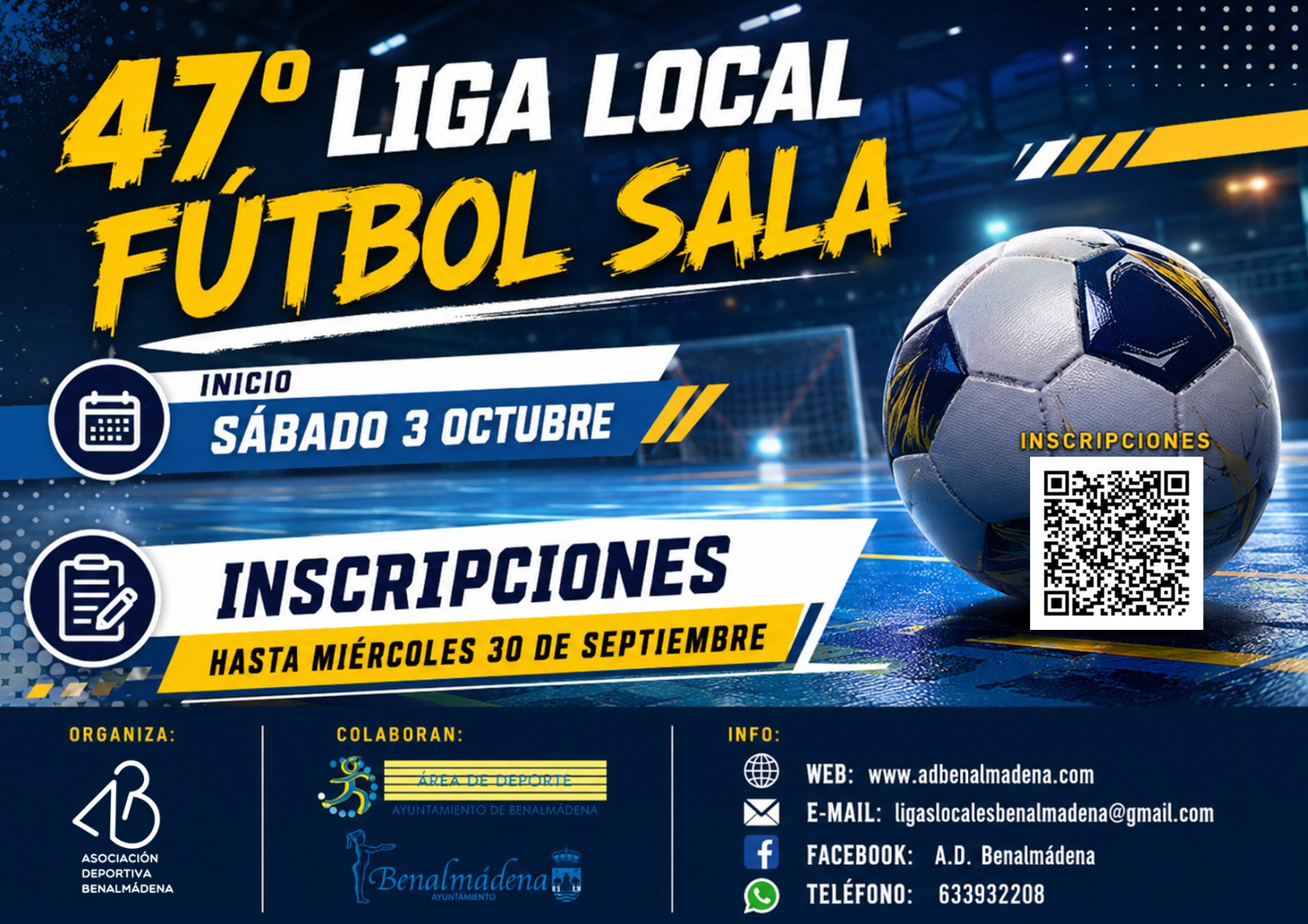 47ª LIGA LOCAL DE FUTBOL SALA - TEMPORADA 26-27