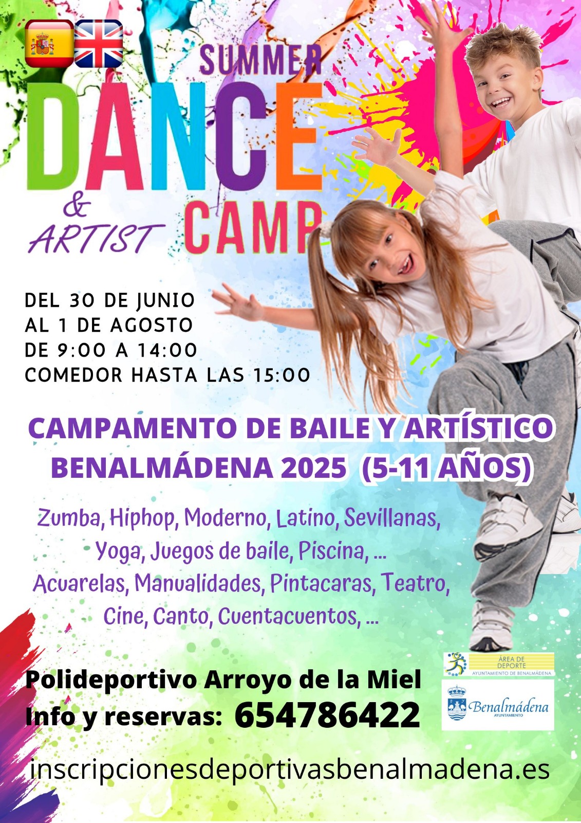 Summer dance and Artistic CAMP 2025