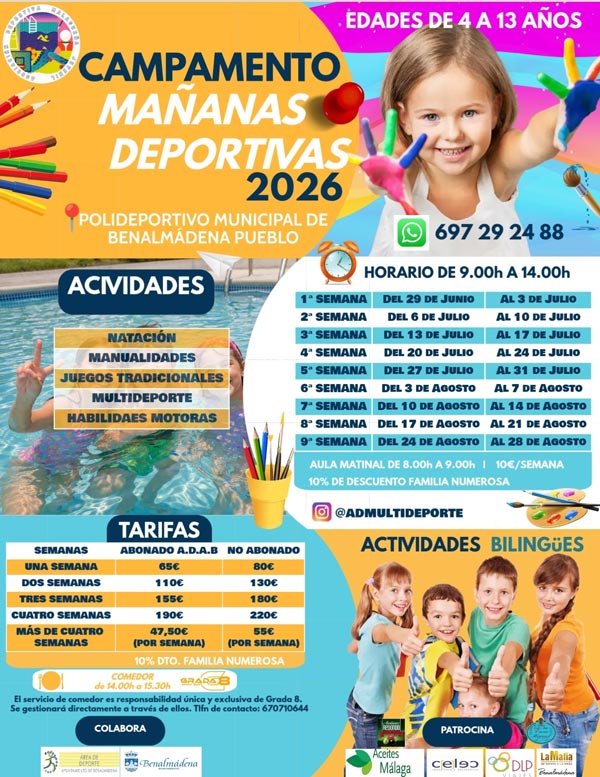 Campus Mañanas Deportivas 2026