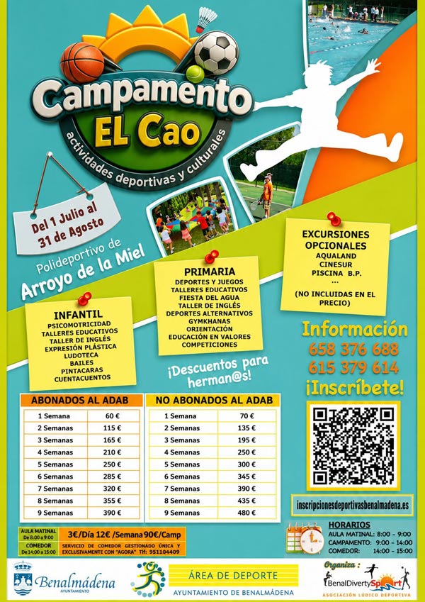 Campamento El Cao 2026