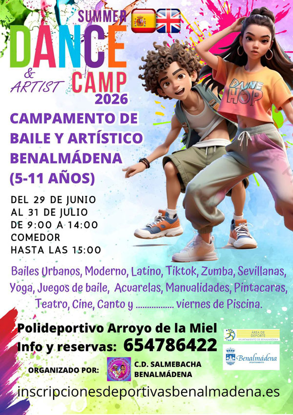 Summer Dance and Artist Camp 2026